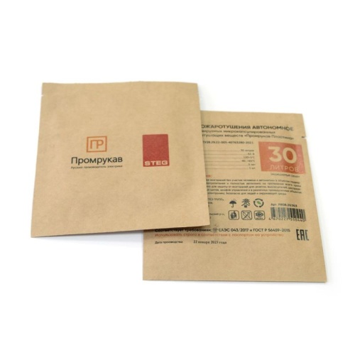 Противопожарная STEG Пластина ПР-30 (1 шт/уп) Промрукав | код PR08.26363 | ПРОМРУКАВ фото 2 Противопожарная STEG Пластина ПР-30 (1 шт/уп) Промрукав | код PR08.26363 | ПРОМРУКАВ фото 2