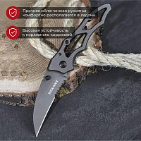 Нож складной Коготь полуавтоматический Titanium | код 12-4906-2 | REXANT