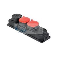 Розетка силовая EKS325PG21 | код EKS325PG21 | EMAS