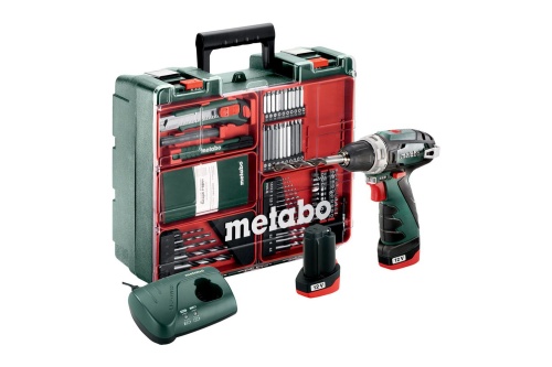 Винтоверт аккумуляторный PowerMaxx BS Basic Set 2х2.0Ач с наб.осн Metabo 600080880