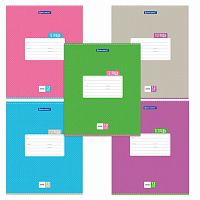 Тетрадь 12 л. BRAUBERG, линия, обложка картон, ТОЧКИ | код 103027 | BRAUBERG