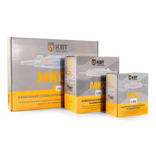 Муфта кабельная заливная соединительная МКС-3 КВТ 102649 фото 4