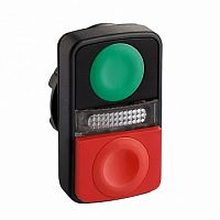 Головка кнопки двойная без маркировкиОВКИ |  код. ZB5AL7340 |  Schneider Electric