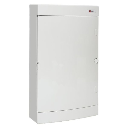 Щит слаботочный навесной Unix белая дверь 3 габарит IP40 PROxima | код ux-3m-nw | EKF фото 2