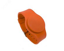 Браслет с застёжкой оранжевый | код EW-1B | Optimus CCTV