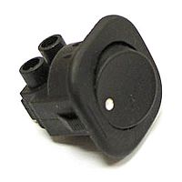 Клавишный переключатель RUICHI RS-101-7C, ON-OFF, чёрный | код 56848 | Ruichi