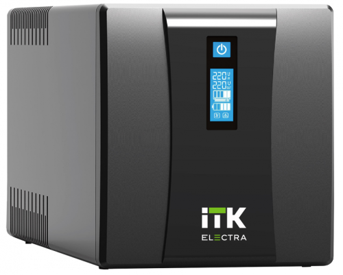 ITK ELECTRA ET ИБП 3кВА/1,8кВт с АКБ 4х9AH USB Schuko | код EET-3000VA-1-004-S | ITK by IEK ITK ELECTRA ET ИБП 3кВА/1,8кВт с АКБ 4х9AH USB Schuko | код EET-3000VA-1-004-S | ITK by IEK