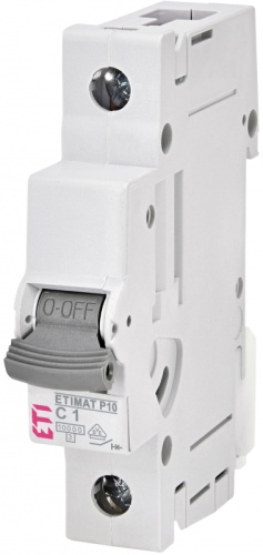 Автоматический выключатель ETIMAT P10 1p Z 4A (10kA) | код 270404104 | ETI