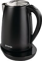Чайник электрический Gorenje K17TRB 1.7л. 2200Вт черный корпус: металл/пластик | код 1840828 | GORENJE