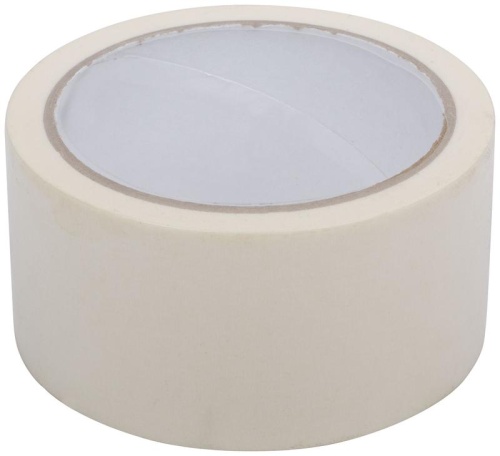 Лента малярная креппированная клейкая, 48 мм х 20 м | код 11299 | КУРС РОС фото 3