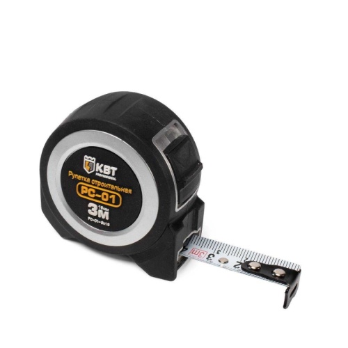 Рулетка строительная РС-01-3х19 | код 78649| КВТ