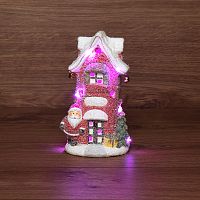 Керамическая фигурка Красный домик 11.5х8.5х20.4 см | код 505-026 | NEON-NIGHT