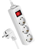 Удлинитель 3х5м с заземл. 16А IP20 с выкл. ПВС 3х1 Космос YKsm5m-3g-Z-V(K)