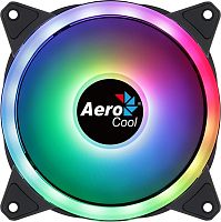 Вентилятор для корпуса Aerocool Duo 12 ARGB 120х120x25 черный 6-pin 19.7дБ (DUO 12 ARGB) Ret | код 2001507 | AEROCOOL