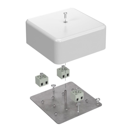 Коробка огнестойкая для кабель-канала 40-0470-FR2.5-6 Е15-Е120 103х103х45 RAL9003 (22 шт/кор) Промрукав | код 40-0470-FR2.5-6 | ПРОМРУКАВ Коробка огнестойкая для кабель-канала 40-0470-FR2.5-6 Е15-Е120 103х103х45 RAL9003 (22 шт/кор) Промрукав | код 40-0470-FR2.5-6 | ПРОМРУКАВ