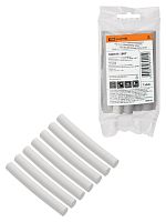 Набор трубок термоусаживаемых, клеевых Моноцвет, белый 9,5/3,0 TDM | код SQ0548-2807 | TDM