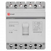 Автоматический выключатель ВА-99 250/250А 4P 35кА EKF | код. mccb99-250-250-4P | EKF 