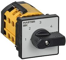 Переключатель кулачковый стандартная рукоятка 10А схема 84 | код MI-CS10-010-084 | IEK