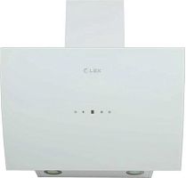 Вытяжка каминная Lex Plaza 600 WH белый управление: сенсорное (1 мотор) | код 1056083 | LEX
