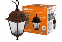 Светильник садово-парковый НСУ 04-60-001 четырехгр., подвес, пластик, расс.пластик, медь TDM | код SQ0330-0786 | TDM