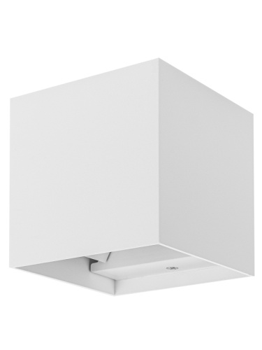 Светильник настенный LED, Кватро, 2х3 Вт, 4000 К, Н100 мм, алюм./бел., вверх/вниз, IP65, TDM | код SQ0345-1028 | TDM