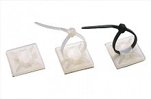 541 280B, Самокл. основание (28мм) для стяжек шир. до 5,5 мм, (белый), YK2 | код 0.0.0.5.41280B | KLEMSAN