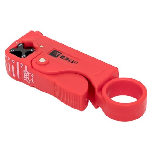 Инструмент для разделки и зачистки коаксиального кабеля TERACOM TRC-S10 EKF | код TRC-S10 | EKF фото 5