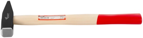Молоток слесарный, деревянная ручка ''Оптима'' 400 гр | код 44104 | FIT фото 3