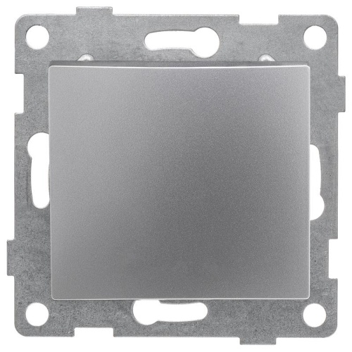 Выключатель перекрестный 1-кл. СП Bravo 10А 250В механизм серебр. | код С10В7-004 | GUSI