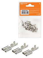 Клемма плоская гнездо РП-м 1,5-(4,8) плоский (мама) 1-1,5 мм? (20шт) TDM | код SQ0546-0402 | TDM