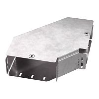 Угол горизонтальный 90 градусов с крышкой Стандарт 200х100 Промрукав | код PR16.0419 | ПРОМРУКАВ