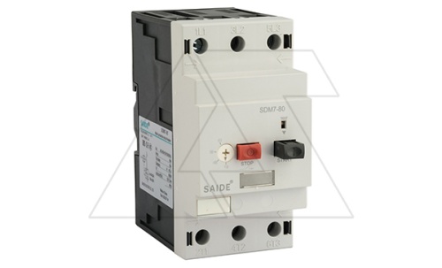 Авт. выключатель SDM7-80-80, 3P, In=80A, 690VAC, Icu=15kA, Ie=63_80A, Ii=12In, CLASS 10A, управление кнопками | код SDM7-80-80 | SAIDE Авт. выключатель SDM7-80-80, 3P, In=80A, 690VAC, Icu=15kA, Ie=63_80A, Ii=12In, CLASS 10A, управление кнопками | код SDM7-80-80 | SAIDE
