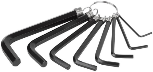 Ключи шестигранные на кольце, 8 шт (2-10 мм) | код 64164 | FIT фото 2