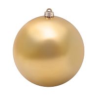 Елочная фигура Шар , 20 см, цвет золотой глянцевый | код 502-001 | NEON-NIGHT