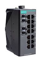 Коммутатор EDS-2016-ML-MM-ST-T Unmanaged Ethernet switch with 14 10/100BaseT(X) ports, 2 100BaseFX multi-mode ports with ST connectors, t: -40/75 C | код 00-06131697 | MOXA