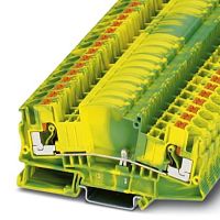 Клемма защитного провода PTMED 6-PE | код 3212196 | PHOENIX CONTACT