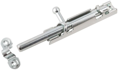 Шпингалет накладной, 90 мм, цинк | код 66705 | FIT Шпингалет накладной, 90 мм, цинк | код 66705 | FIT