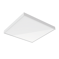 Светильник светодиодный VARTON E070 2.0 для образовательных учреждений 30 ВТ CRI90 3000 K встраиваемый/накладной 595х595х50 мм IP40 с опаловым рассеивателем | код V1-E0-00070-01OP0-4003030 | Вартон