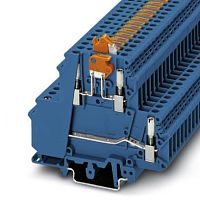Клеммы с ножевыми размыкателями UKK 5-MTK-P/P BU | код 0711593 | PHOENIX CONTACT
