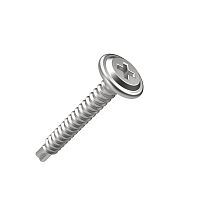 Саморез с прессшайбой сверло усиленный ГОСТ 4,2х38 (1000 шт/1000 шт уп/кор) Промрукав | код PR17.00352 | ПРОМРУКАВ