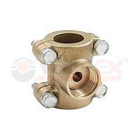 Обойма-тройник ремонтная ВР 3/4дюймх1/2дюймх3/4дюйм (40/10) К | код VF.755.L.034.012.034 | VALFEX