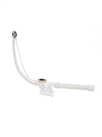 Сифон УНИВЕРСАЛ для ванн с нержавеющими чашками и с гофротрубой L 600 мм D40/50 | код 30982420 | VIRPlast