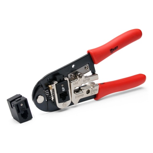 Пресс-клещи для RJ разъемов JT-01A (КВТ) (1шт.) | код 55929 | КВТ