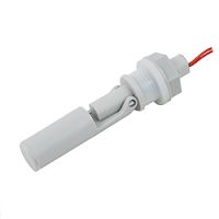 Поплавковый датчик уровня жидкости, горизонтальное исполнение, -20 +120 С, соединение- резьба M16 PVDF, кабель 500 мм, поплавок - PVDF | код IL-BA-H-F16-F | INNOLEVEL