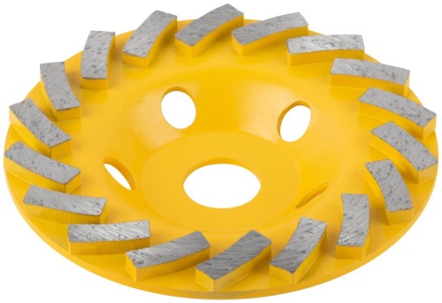 Диск алмазный шлифовальный, посадочный диаметр 22.2 мм, ''Турбо-сегмент'' 125 мм | код 39516 | FIT фото 2