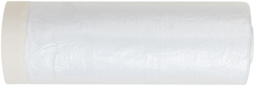 Пленка укрывная, с клейкой лентой, 10мкм, 2400 мм х 15 м | код 11869 | FIT