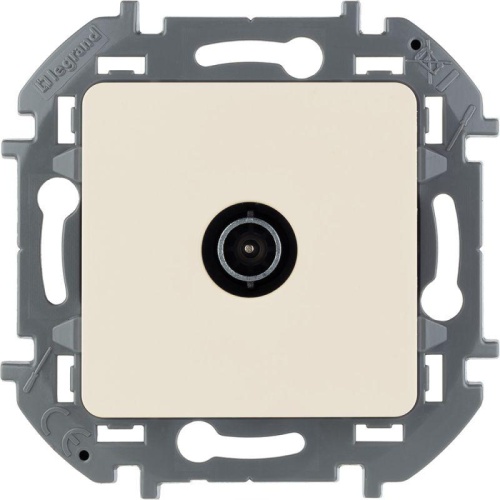 Розетка TV «звезда» 2 дБ 0 2400 мГц INSPIRIA слоновая кость | код 673851 | Legrand