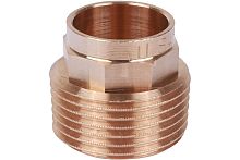 Муфта переходная бронза пайка 22 х 1' НР, модель 4243g (14243221) | код RG008TBBIABOCP | Sanha