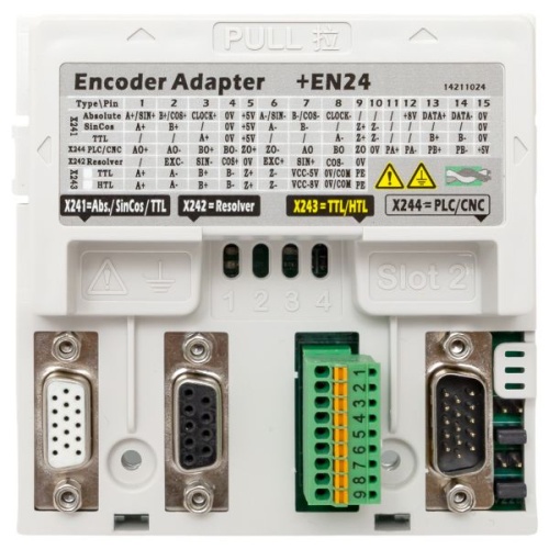 Карта расширения для подключения энкодера Absolute/SinCos/TTL/HTL/Resolver для преобразователя частоты PRO-Drive PD-500 EKF | код PD-500-ACC-EN24 | EKF фото 3