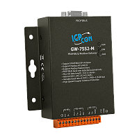 GW-7552-M CR PROFIBUS/Modbus Gateway (RoHS) (Metal casing) | код 00-06115972 | ICP DAS